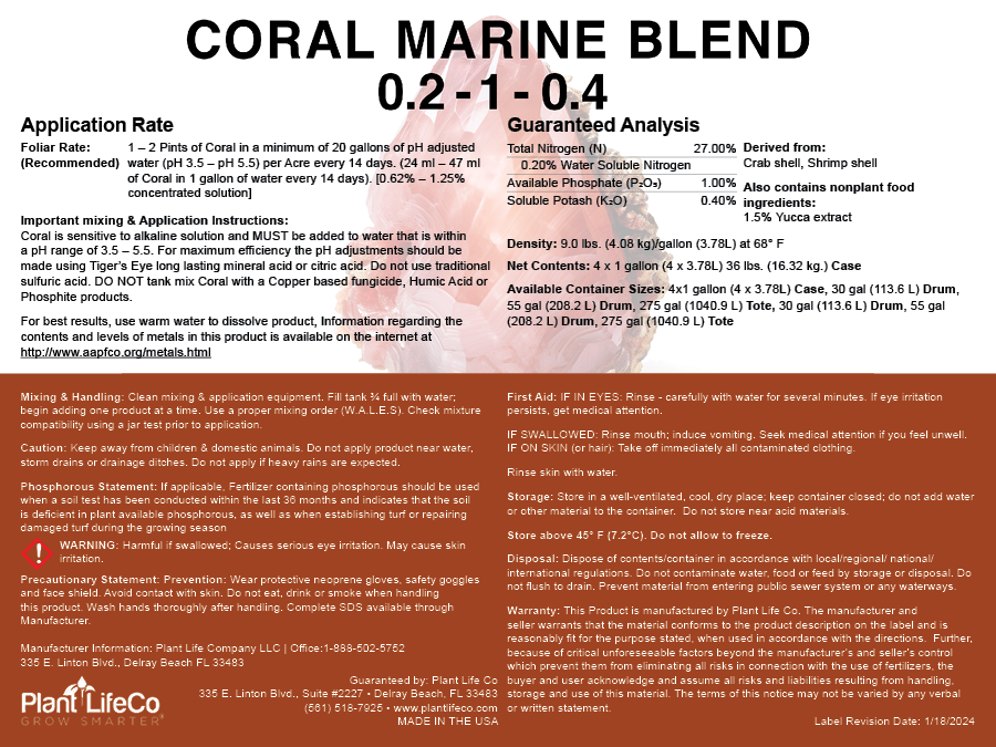 Coral Marine Blend