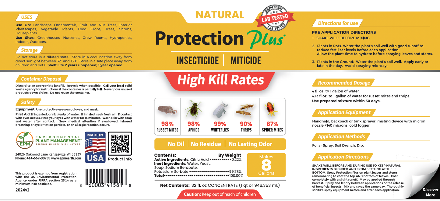 Protection Plus™ Eco-Friendly Pesticide