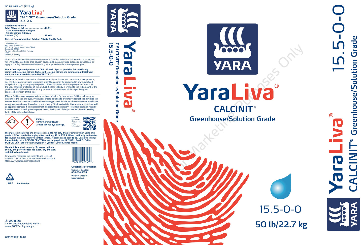 YaraLiva® CALCINIT™ 15.5-0-0 with 19% Calcium